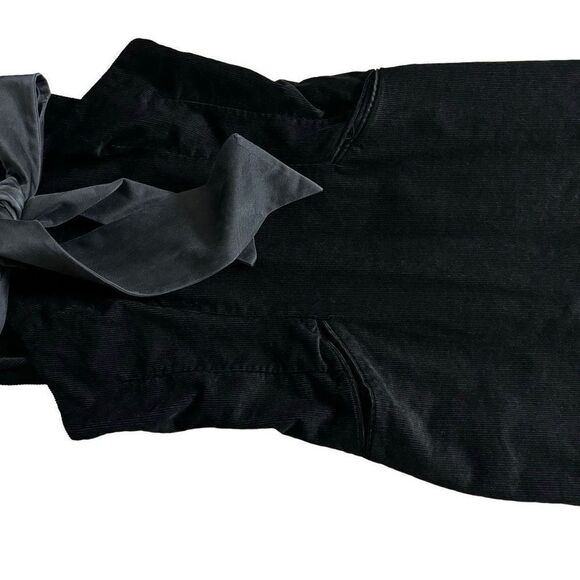 Adam lippes sleeveless corduroy mini dress black - Picture 13 of 13